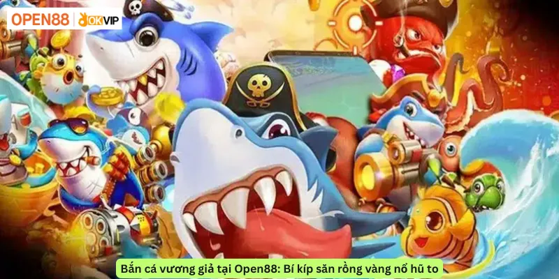 Bắn cá vương giả tại Open88: Bí kíp săn rồng vàng nổ hũ to